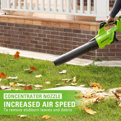 Greenworks 40V Trubrushless? Axial Blower (160 MPH / 700 CFM), 8.0ah Battery and Charger Included
