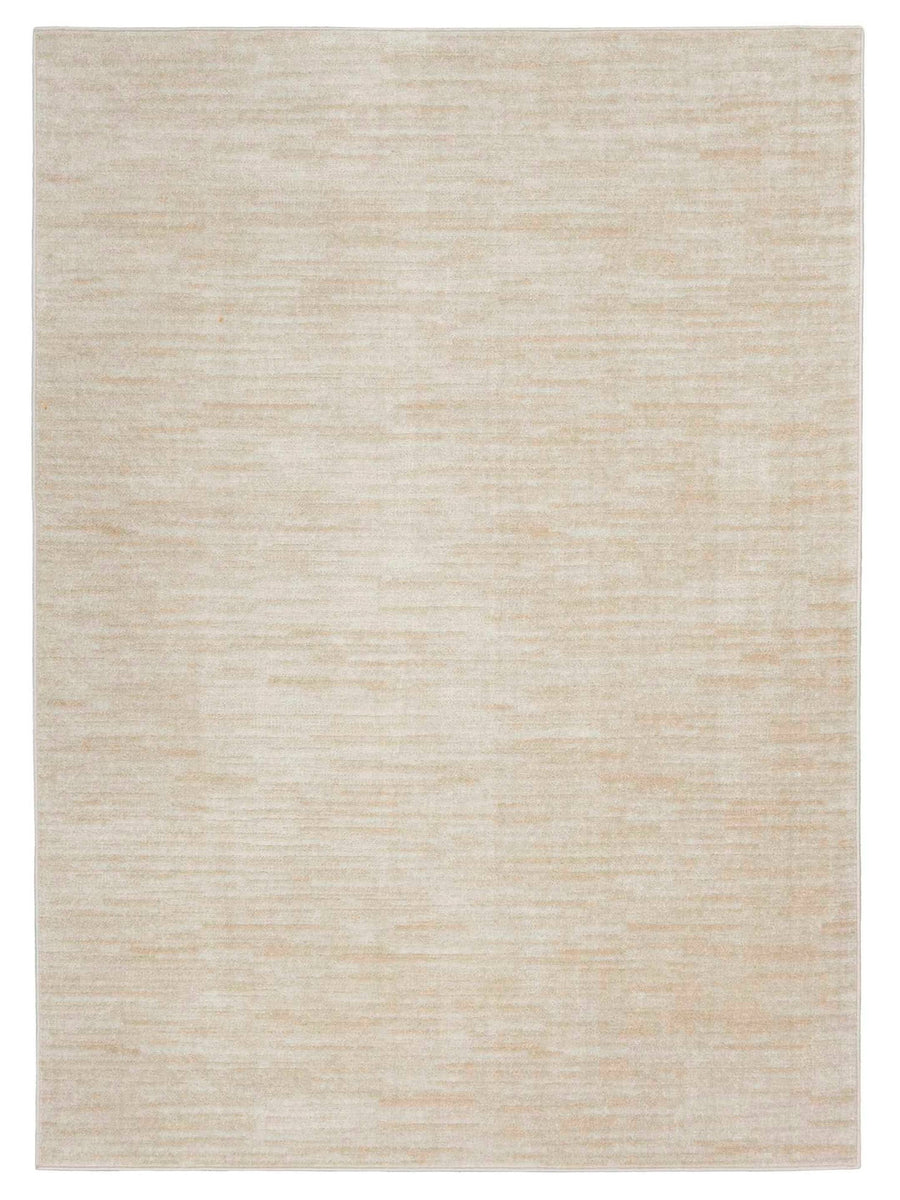 NRE01 Nourison Essentials Ivory Beige Area Rug- 9' x 12'