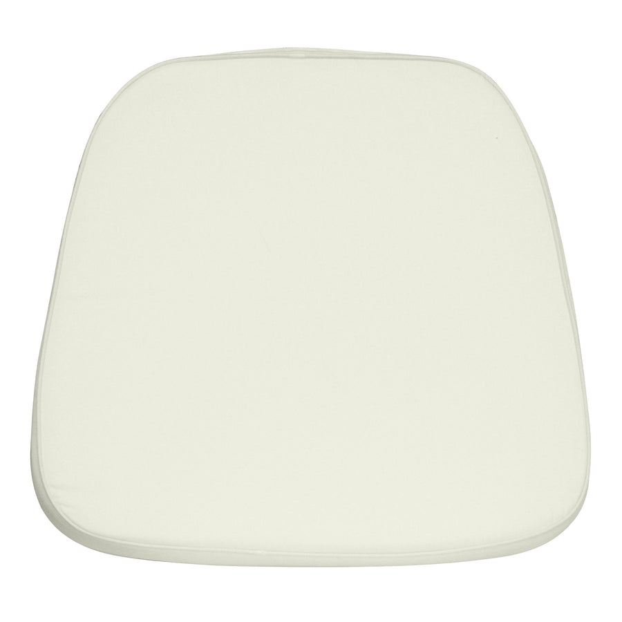 Flash Furniture Soft Ivory Fabric Chiavari Chair Cushion